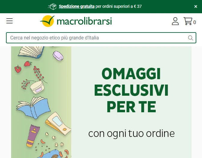 Acquisti su Macrolibrarsi