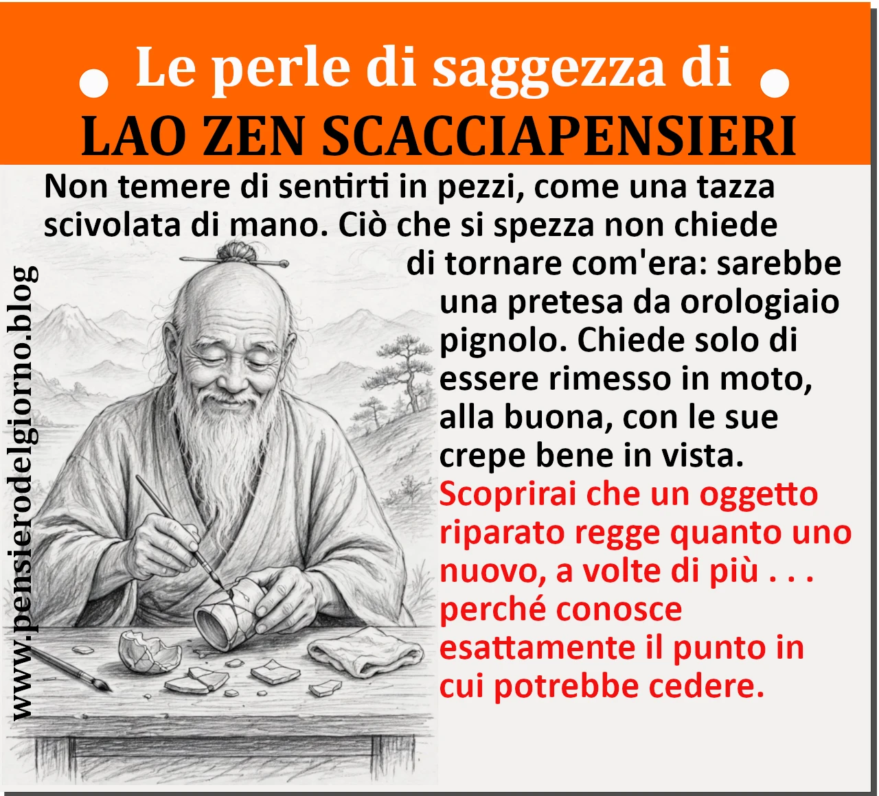 Calendario frasi Lao-Zen-Scacciapensieri