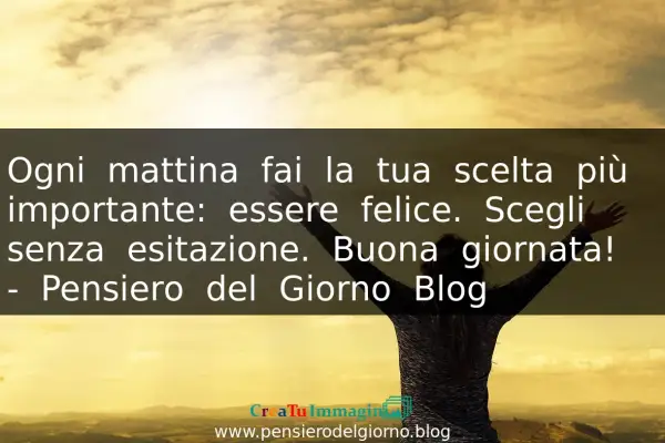 Frase del giorno