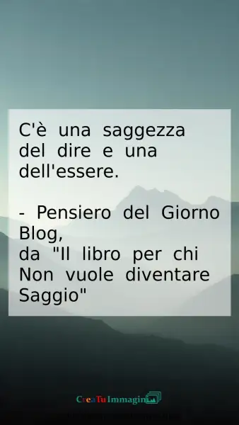 Frase del giorno