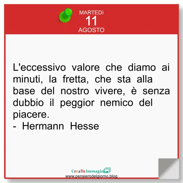 Frase del giorno