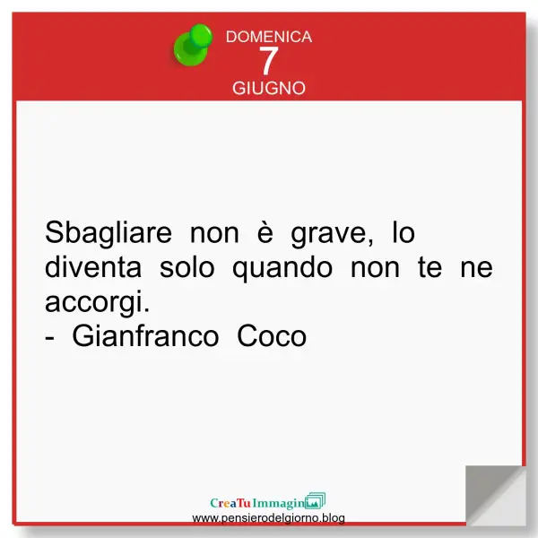 Frase del giorno
