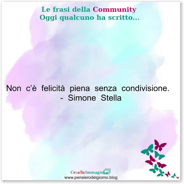 Frase del giorno