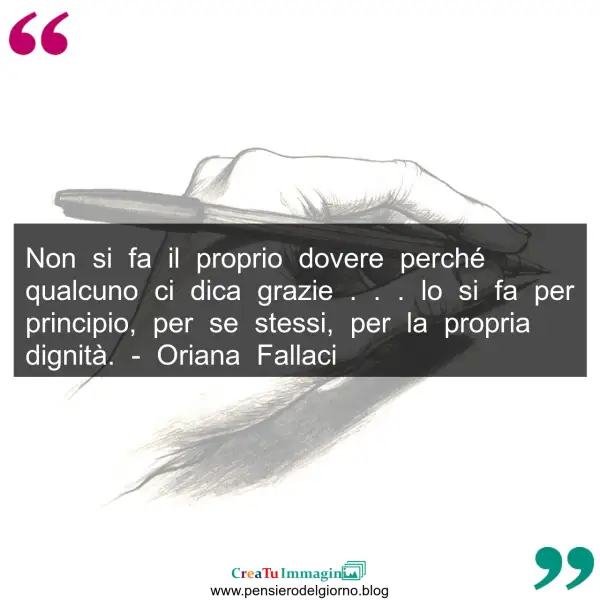 Frase del giorno