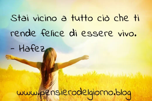 Frase felicità Hafez