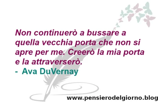 Frase creare porta DuVernay