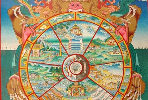 Legge del Karma Advaita Vedanta ruota Samsara