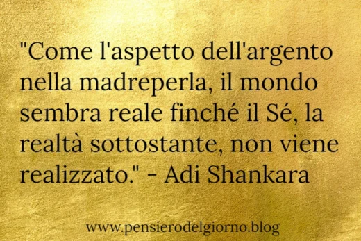 Frase Shankara sulla realizzazione del Sé