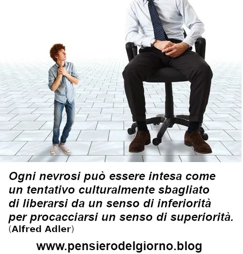 Frase nevrosi complesso inferiorità Adler