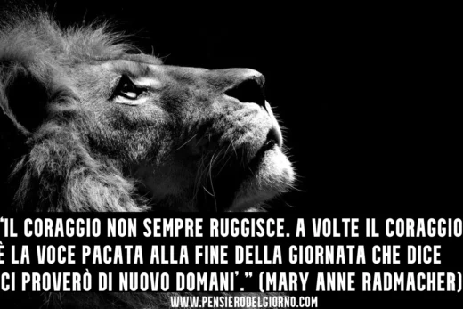Frase sul coraggio resilienza