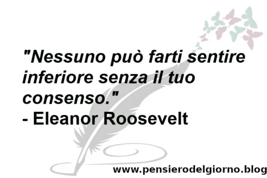 Complesso di Cassandra senso inferiorità Roosevelt