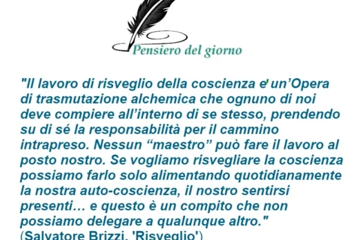 Frasi citazioni risveglio interiore Brizzi