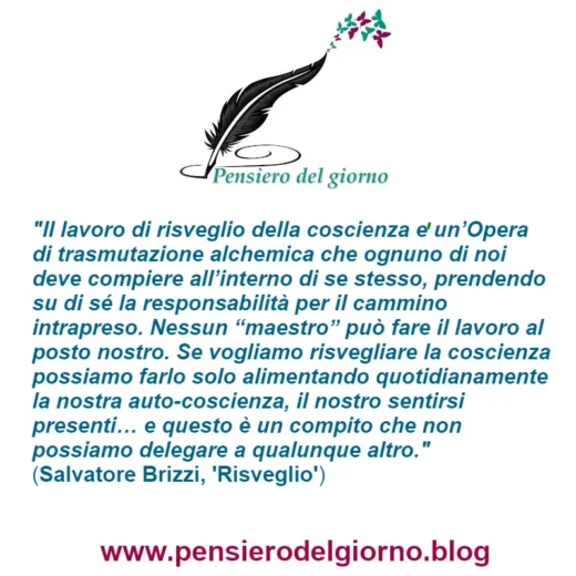 Frasi citazioni risveglio interiore Brizzi