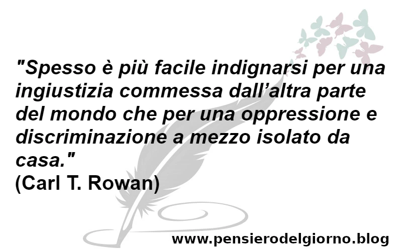Frase su indignazione ingiustizia Rowan