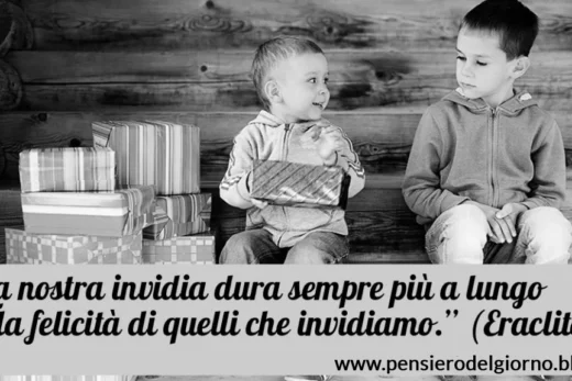 Frase sull'invidia Eraclito