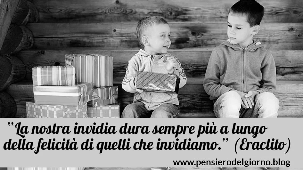 Frase sull'invidia Eraclito