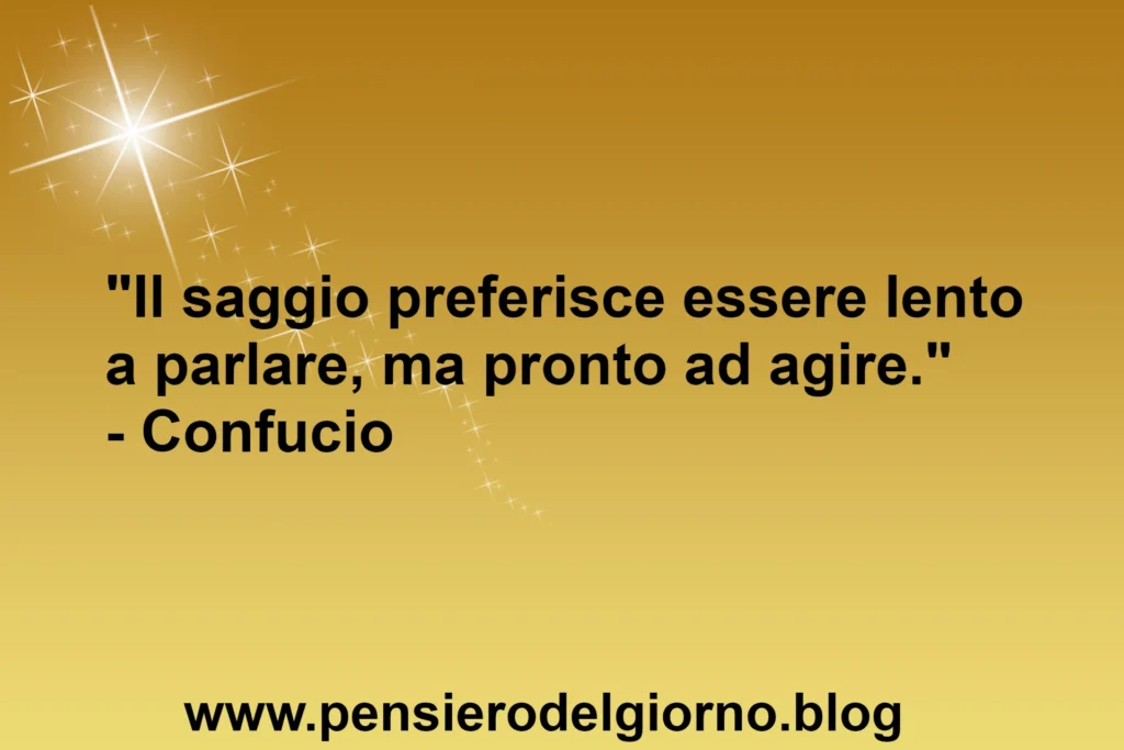 Frase Zen del giorno di Confucio Il saggio