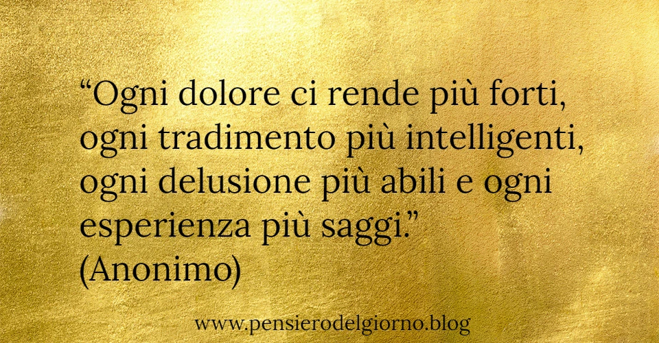 Frase sul dolore tradimento delusioni