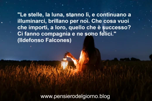 Frase sulle stelle che fanno compagnia Falcones