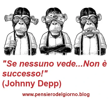 Citazione Se nessuno vede Depp