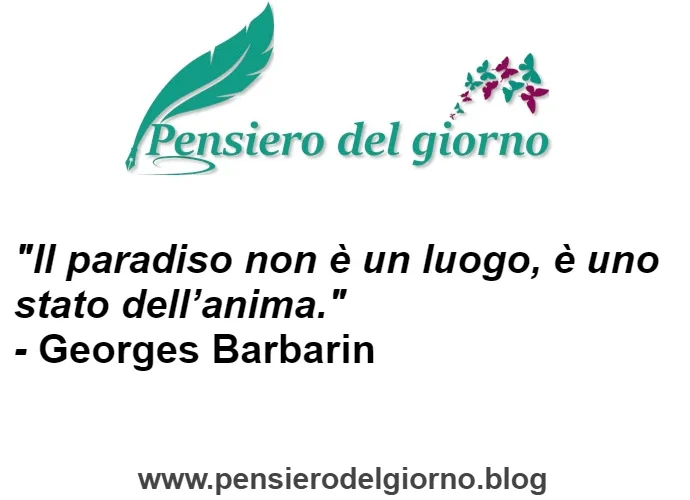 Il paradiso non è un luogo Barbarin