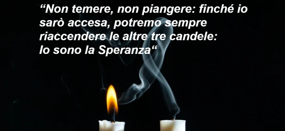 Storia delle quattro candele