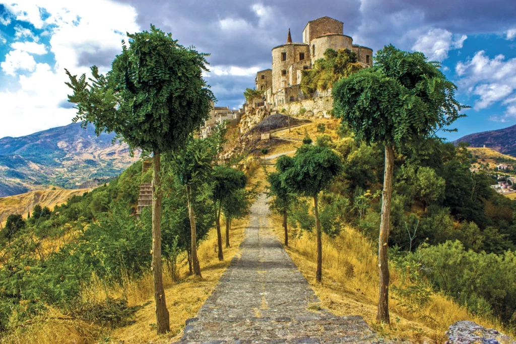 Petralia Soprana autunno Sicilia Italia