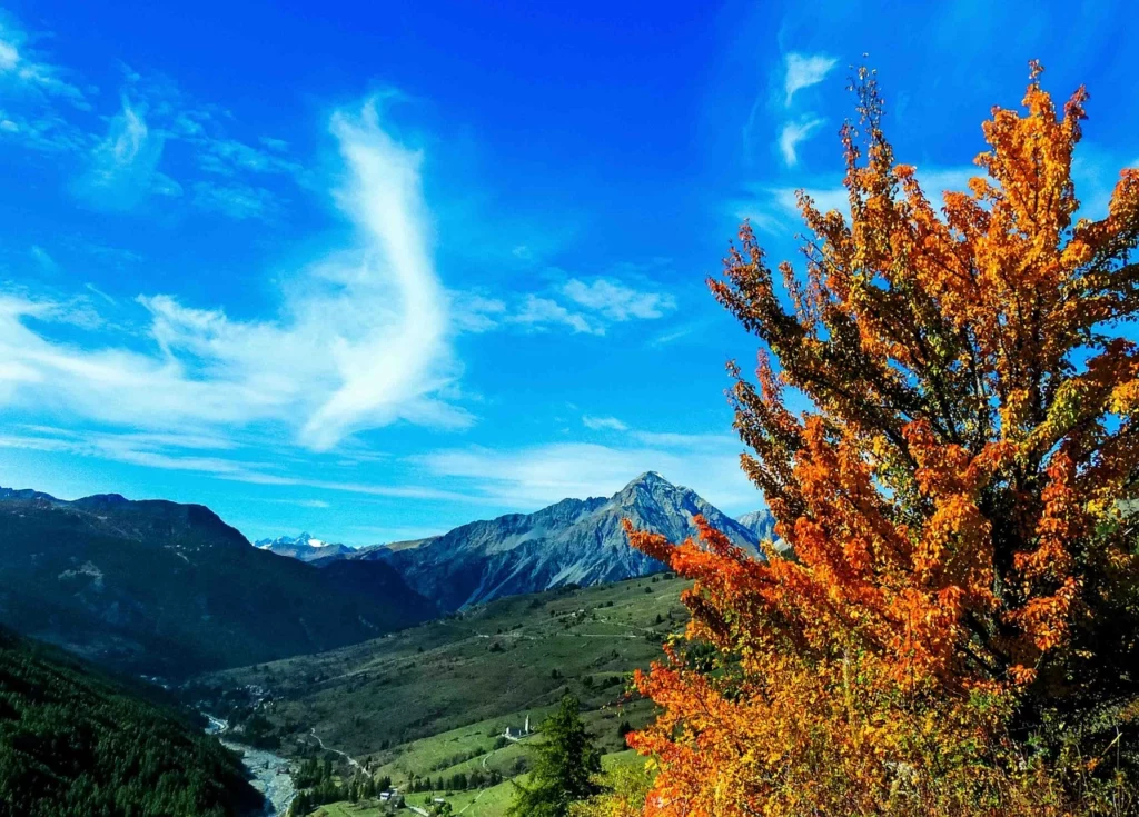 Sestriere Piemonte autunno