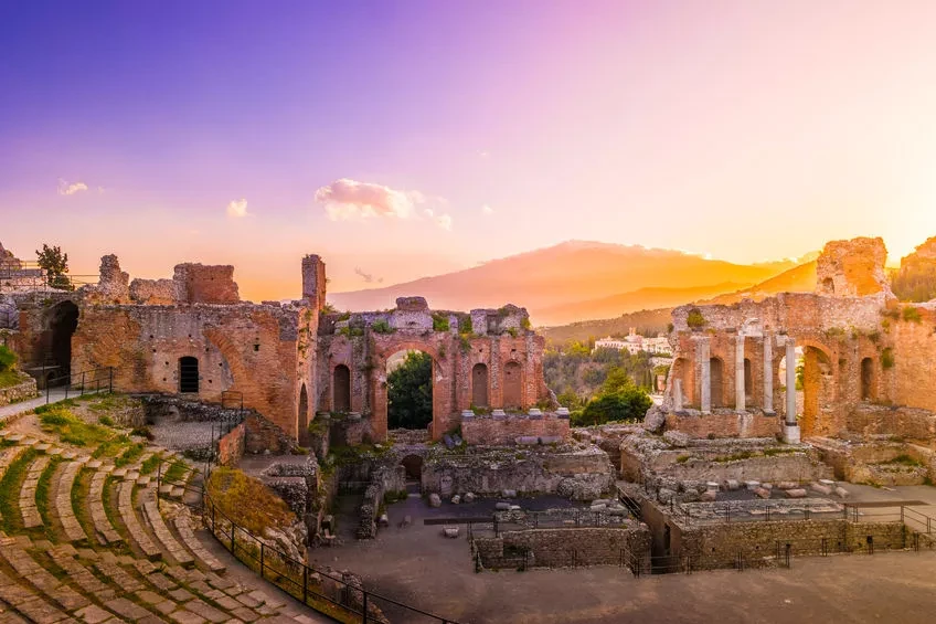 Taormina Teatro Greco Sicilia 