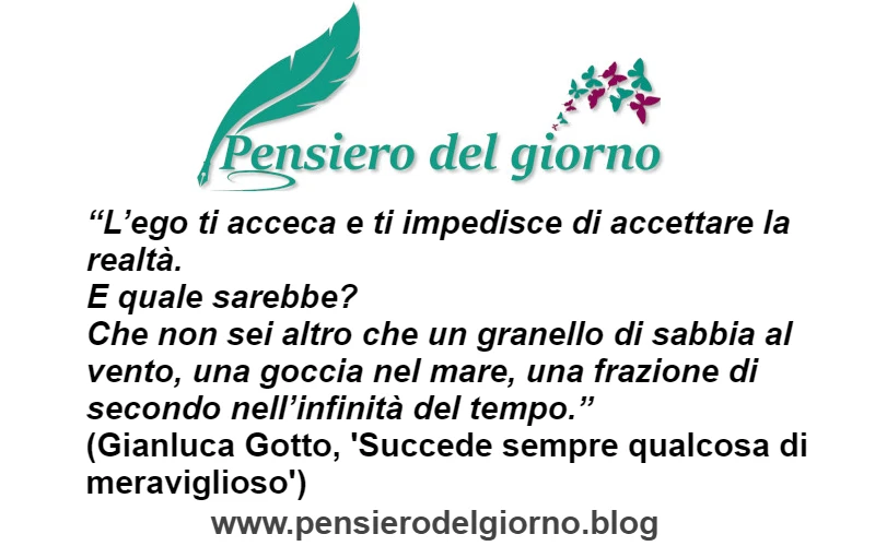 Citazione Ego acceca