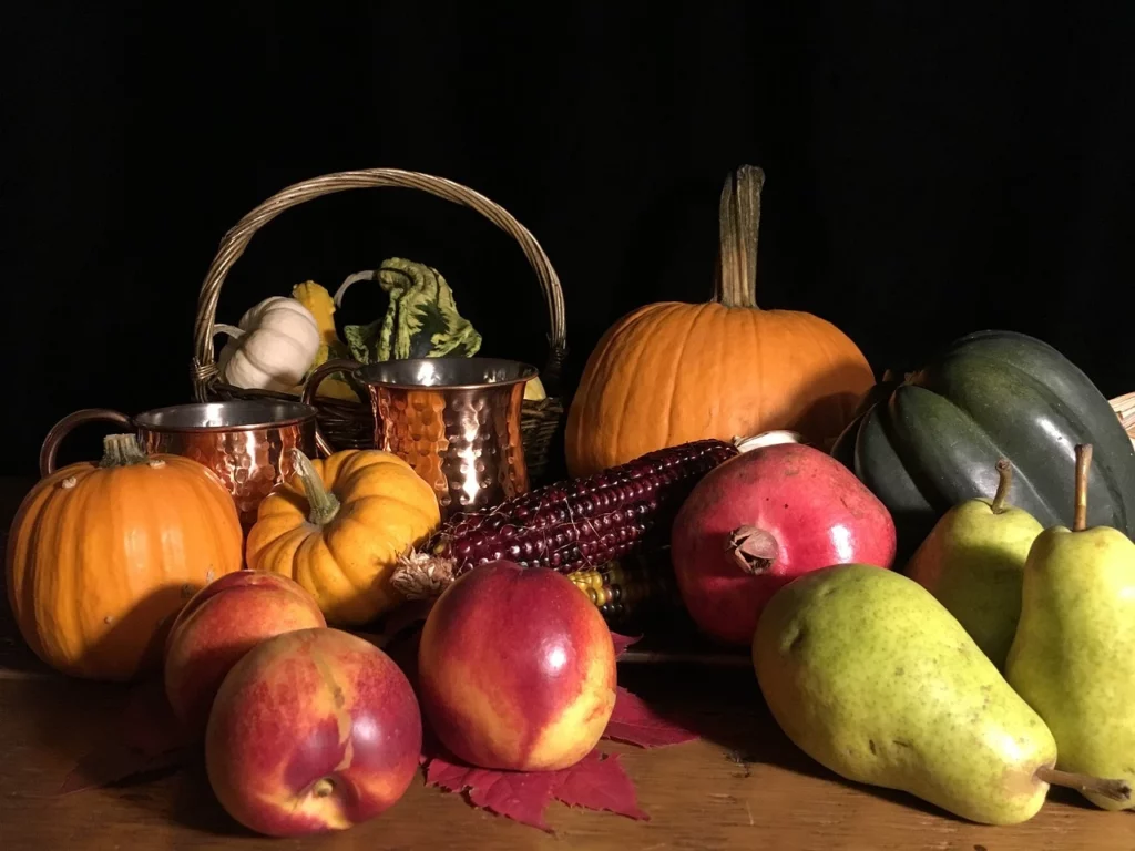 Zucca e frutti di novembre