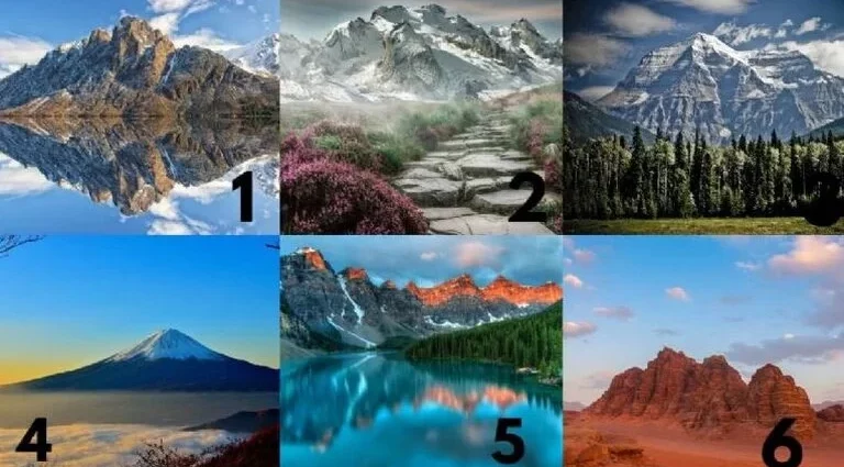 Test personalità immagini montagna