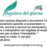 Frase Incontrare l'oscurità Jon Kabat-Zinn