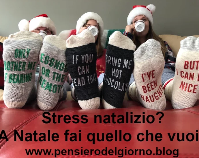 Stress natalizio esaurimento Christmas fatigue