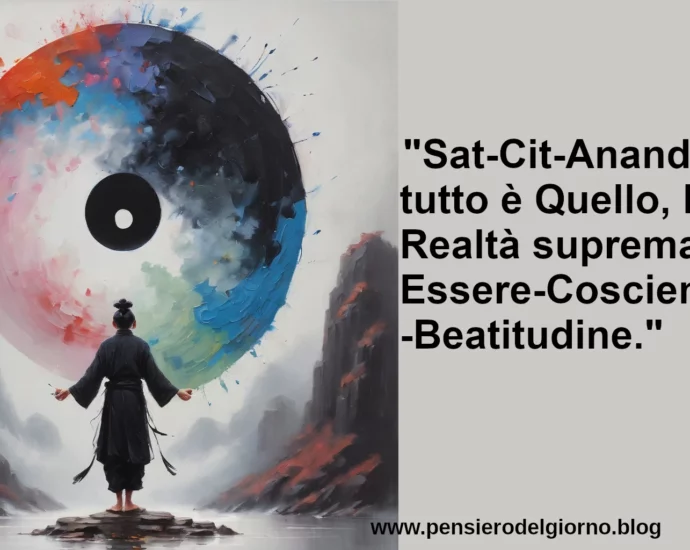 Sat Cit Ananda significato Advaita Vedanta Arnaud Desjardins