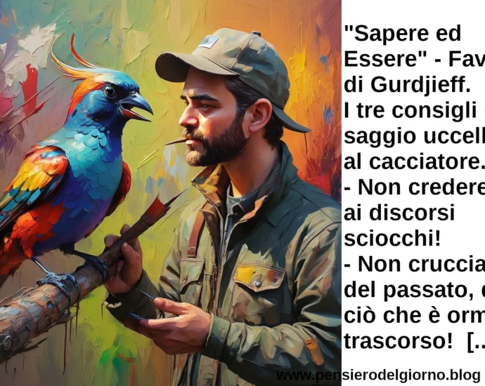 Sapere ed Essere Favola di Gurdjieff