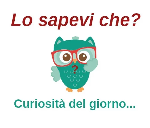 Logo banner Lo sapevi che Curiosità del giorno