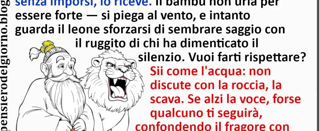 Calendario frasi sagge divertenti del 10 aprile Lao Zen Scacciapensieri