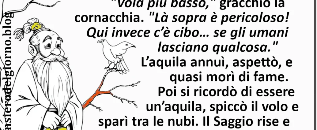 Calendario frasi sagge divertenti del 3 aprile di Lao Zen Scacciapensieri