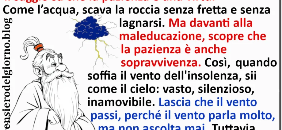 Calendario frasi sagge divertenti del 4 aprile: le perle di Lao Zen Scacciapensieri