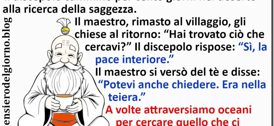 Calendario frasi sagge divertenti del 6 aprile Lao Zen Scacciapensieri