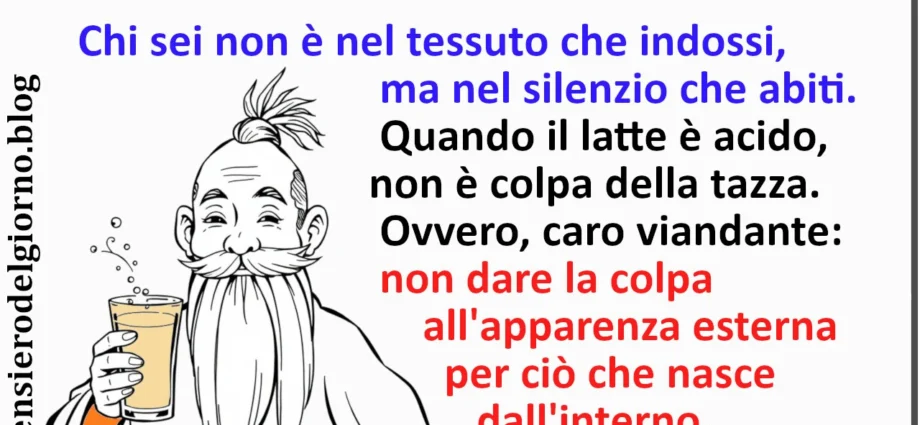 Frase del 19 maggio perla di saggezza Lao Zen Scacciapensieri