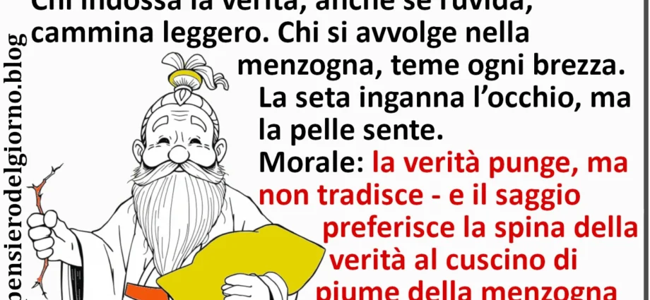 Calendario saggio ironico con frase del 6 maggio Lao Zen Scacciapensieri