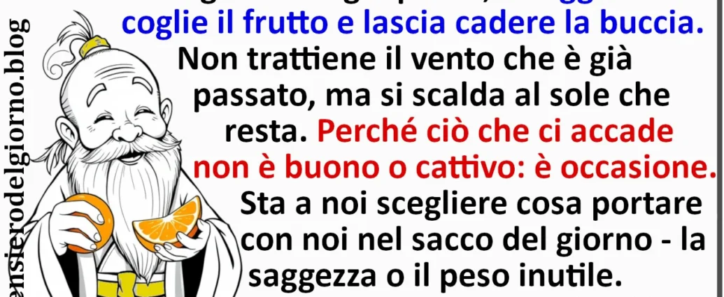 Calendario saggio frase del giorno 8 maggio Lao Zen Scacciapensieri