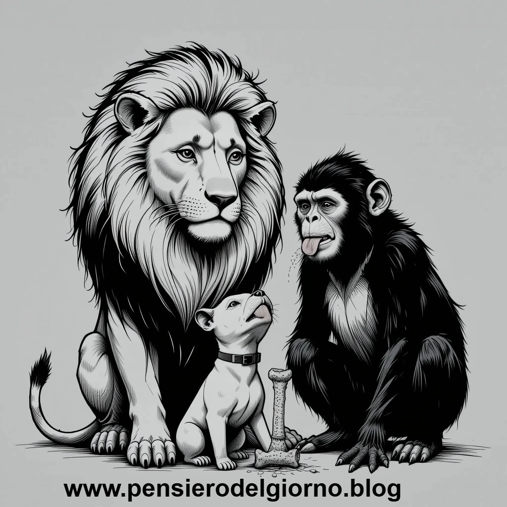 Breve racconto con morale intelligenza batte forza