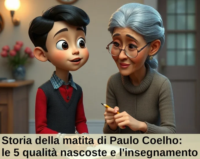 Storia della matita Paulo Coelho riflessioni significato