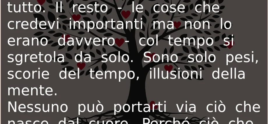 Frase del 2 giugno Ciò che ami davvero non va mai via
