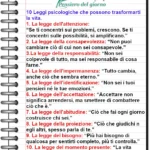 Dieci leggi psicologiche che possono trasformare la vita