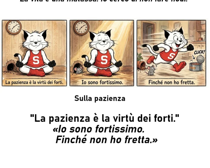 La riflessione di Simplicio sulla pazienza