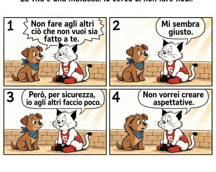Riflessione del giorno: Non fare agli altri ciò che non vuoi - Simplicio